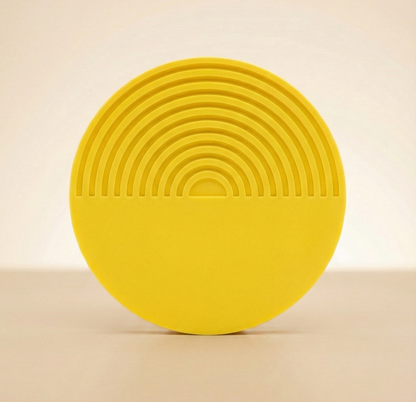 Aesthetic Round Coasters — Set of 6 Minimal Modern Design | Waterproof & Washable